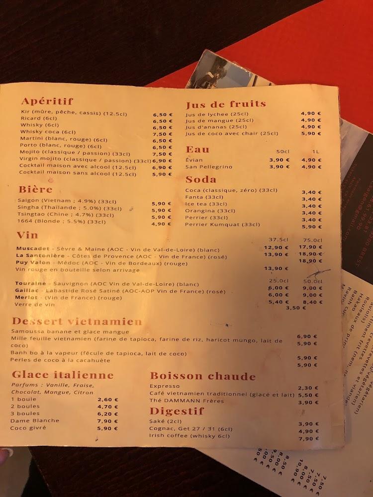 Brest Saigon - Menu Image 2