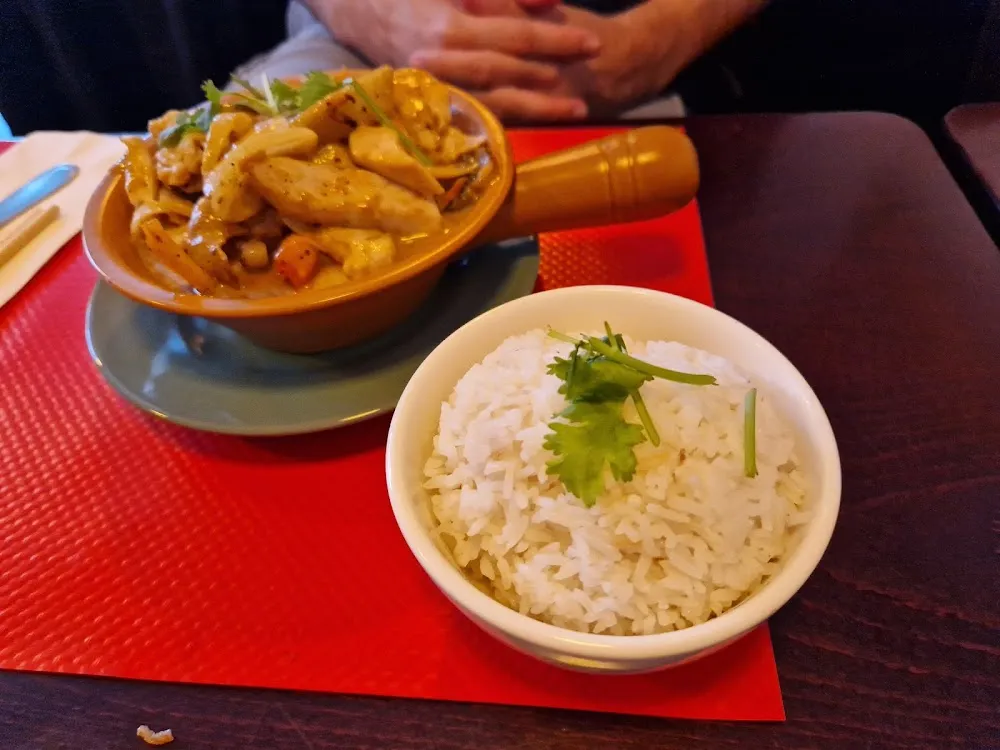 Poulet Curry Avec Riz